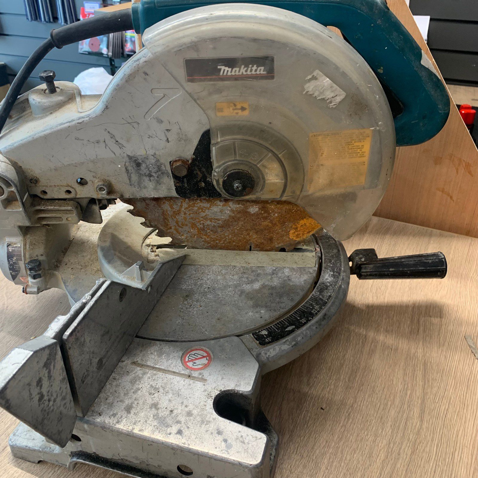 Makita LS1040 110V 260mm Compound Mitre Saw 1650W Chop Saw Used - Image 1