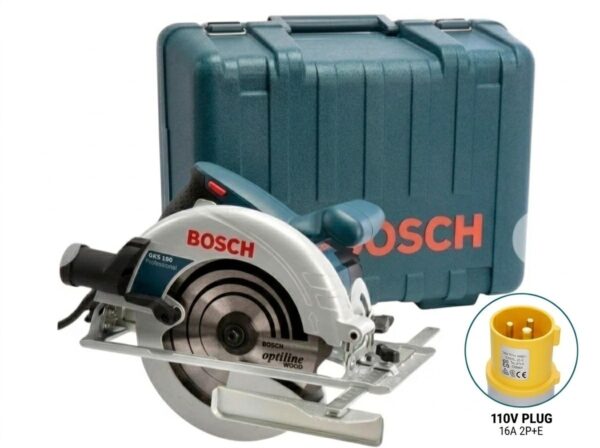 Bosch GKS 190 110V Professional Circular Saw 190mm 1250W With Case New