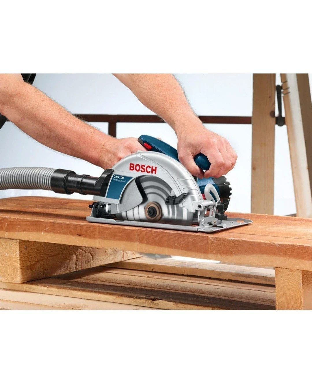 Bosch GKS 190 110V Professional Circular Saw 190mm 1250W With Case New - Image 5
