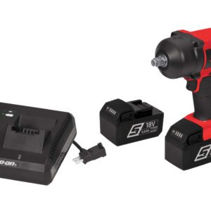 Snap-on CT9080U2 1/2" Impact Wrench Kit 18V 2x 5.0Ah Batteries Charger