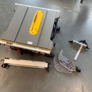 DeWalt DWE7485 230V 210mm Table Saw 1850W Portable Site Saw Used