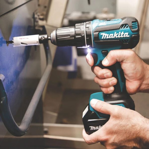 Makita DHP485STJ 18V LXT Brushless Combi Drill Kit 2x 5.0Ah Battery Charger New