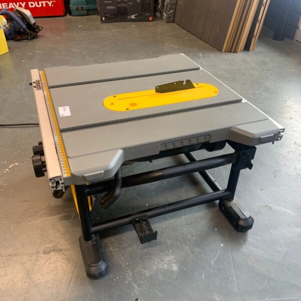 DeWalt DWE7485 230V 210mm Table Saw 1850W Portable Site Saw Used