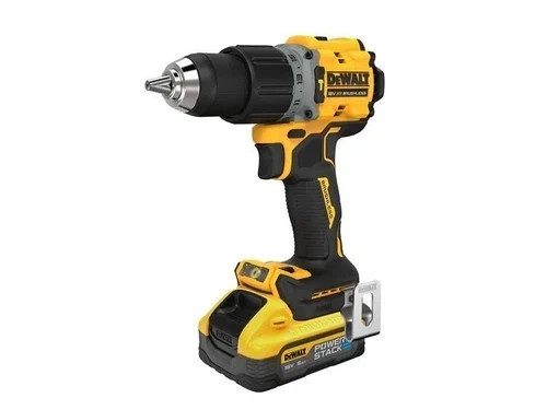 Dewalt DCD805H2T 18v XR Brushless Powerstack Combi Hammer Drill 2x5AH Batteries