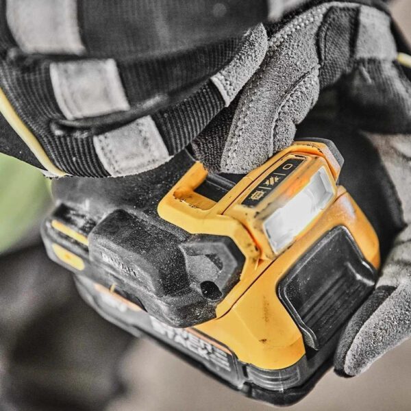 Dewalt DCD805H2T 18v XR Brushless Powerstack Combi Hammer Drill 2x5AH Batteries