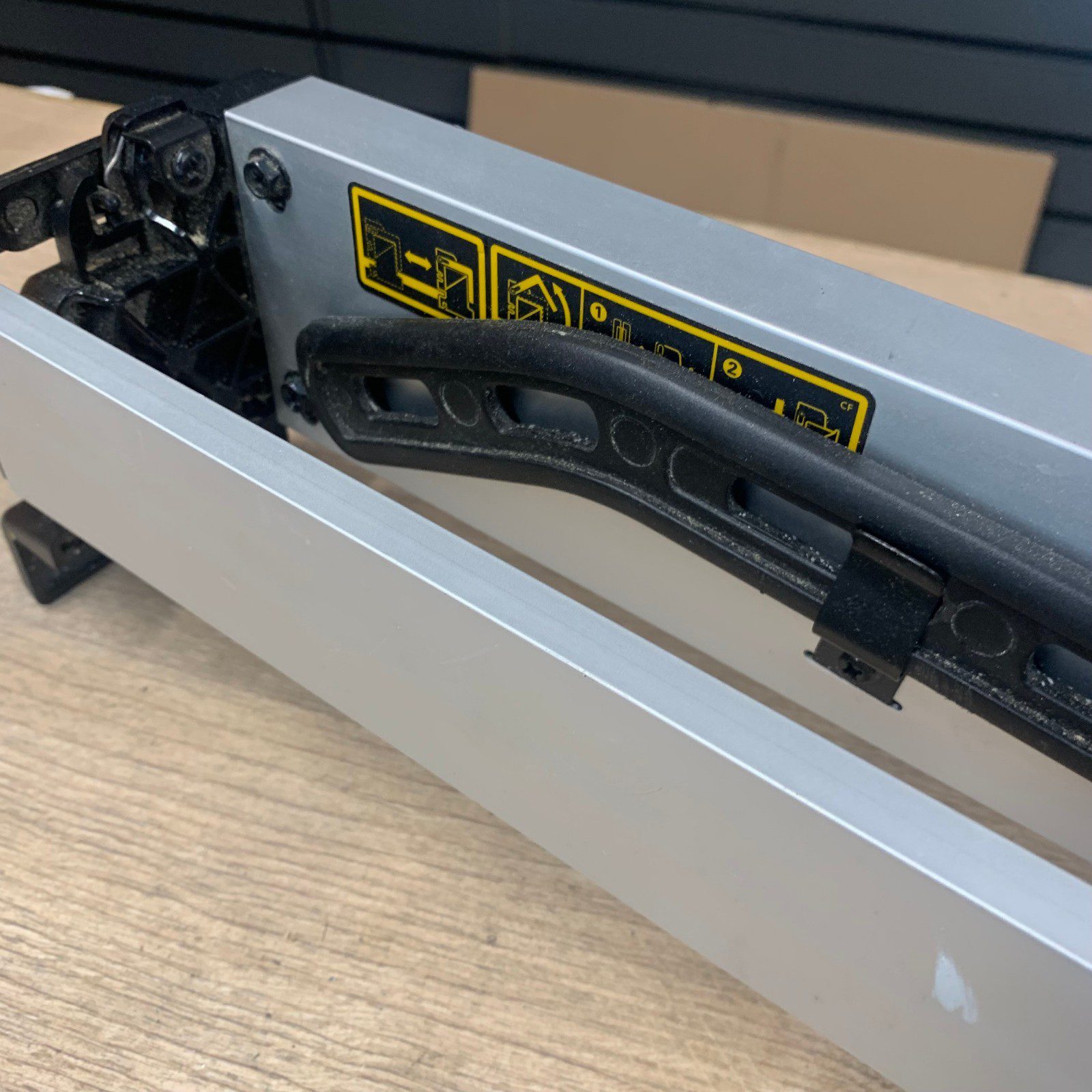 DeWalt DWE7485 230V 210mm Table Saw 1850W Portable Site Saw Used - Image 16