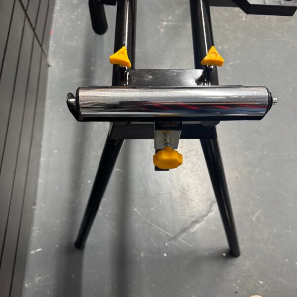Titan TTU806ACC Mitre Saw Stand Adjustable Folding Roller Work Support Used