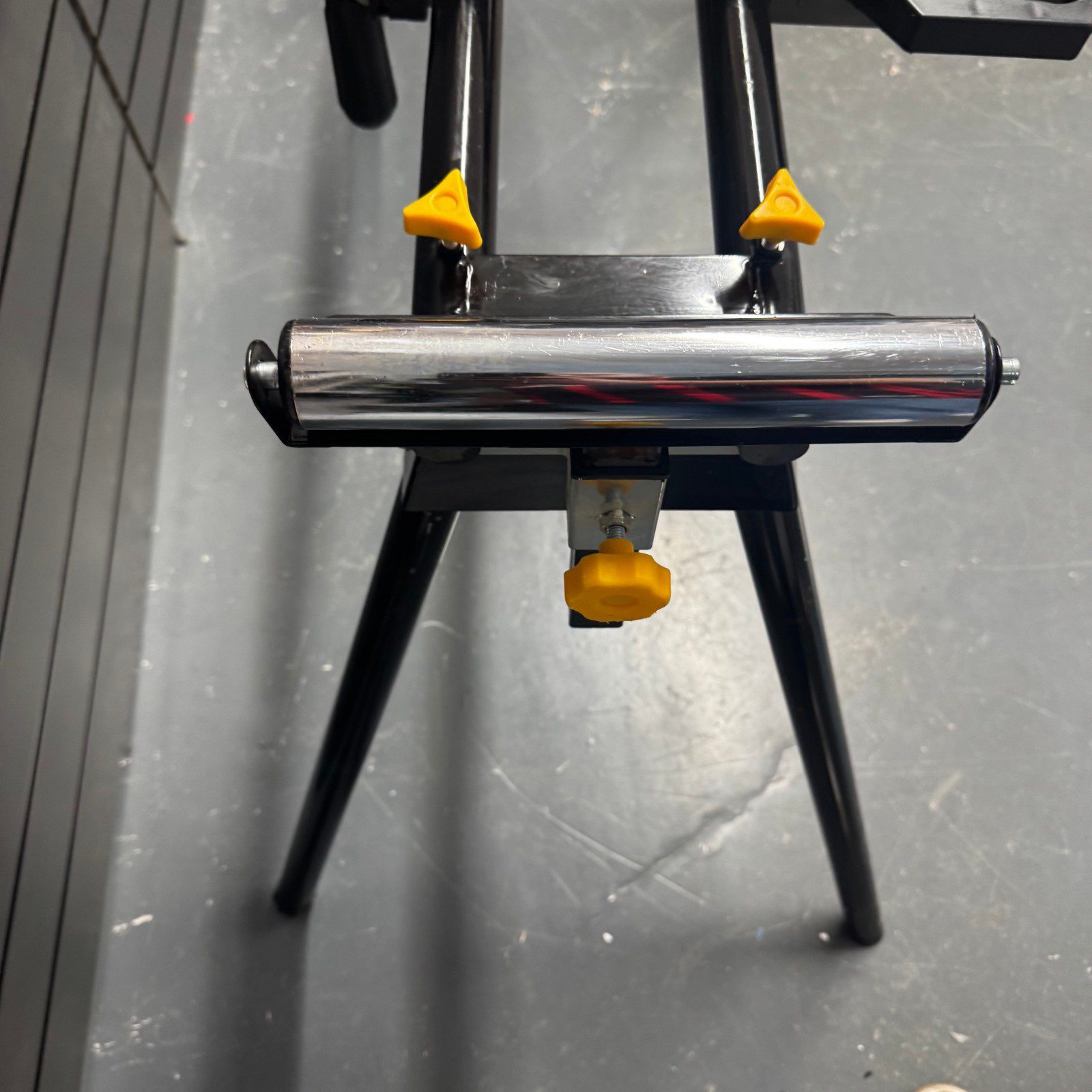 Titan TTU806ACC Mitre Saw Stand Adjustable Folding Roller Work Support Used - Image 4