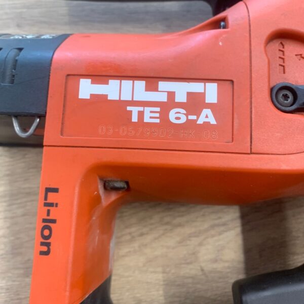 Hilti TE 6-A 36V Li-Ion CPC SDS Plus Rotary Hammer Drill With Battery Used