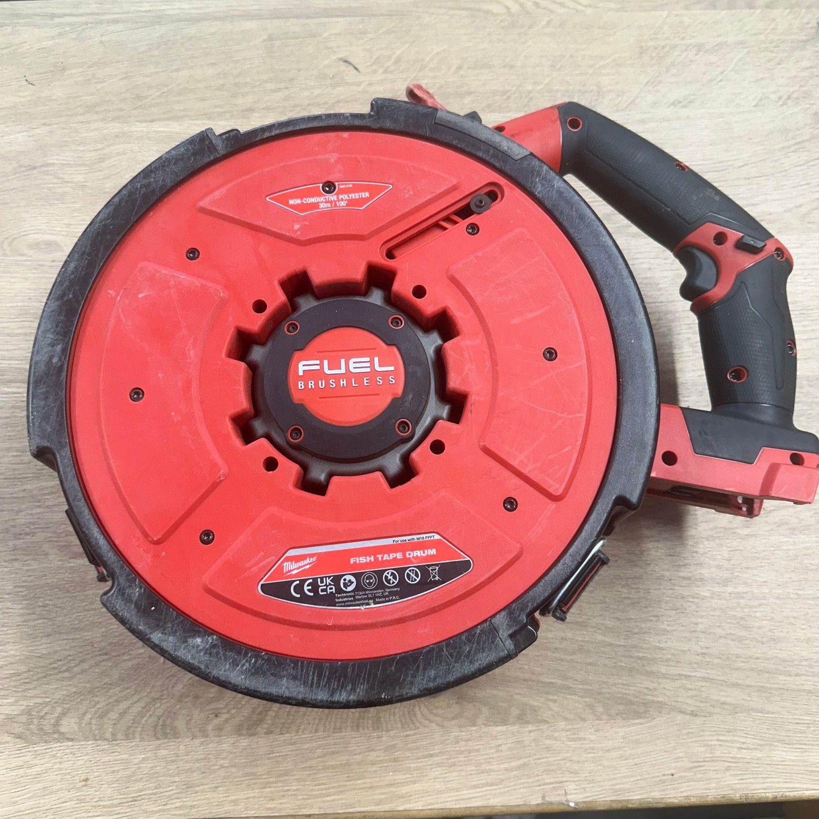 Milwaukee M18 FPFT Fish Tape Drum Accessory Used - Image 2