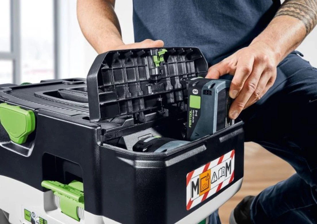 Festool CTLC MIDI I 18V Cordless Dust Extractor Vacuum Cleaner Original Box - Image 4