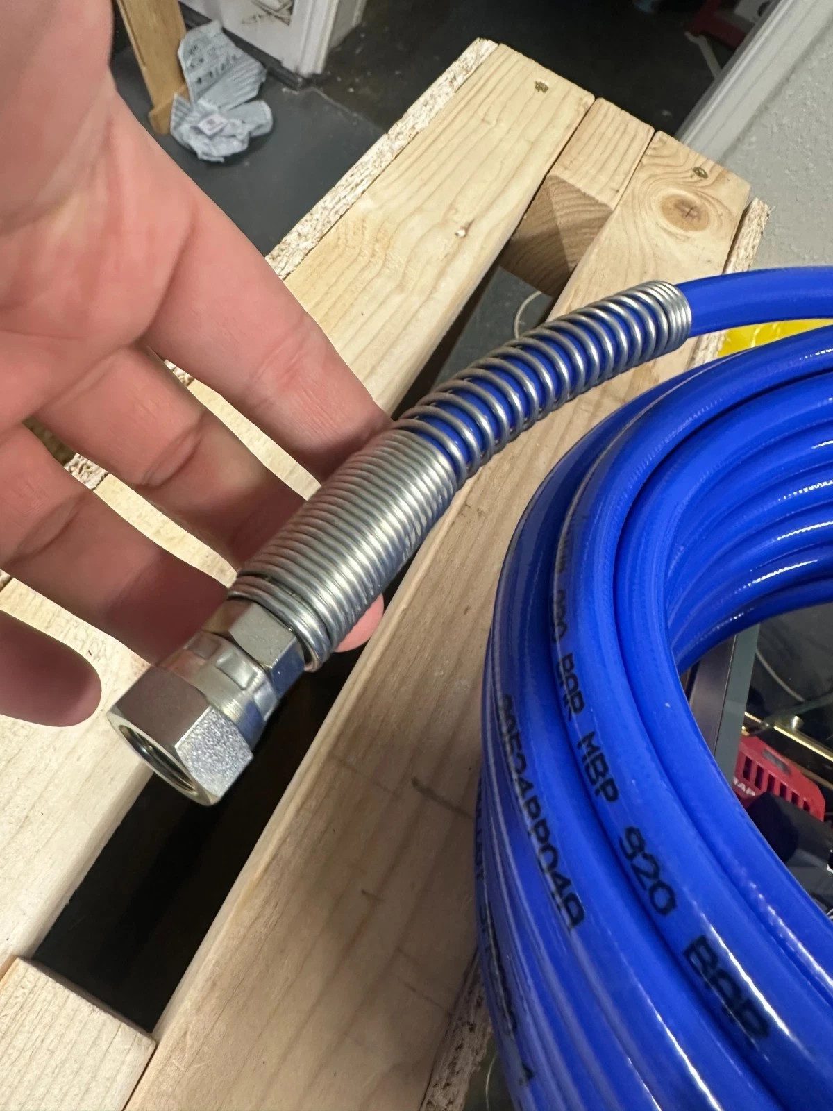 Exitflex High Pressure Hose 1/4 Inch 230 Bar (6.4mm) Swiss Technology Blue - Image 2