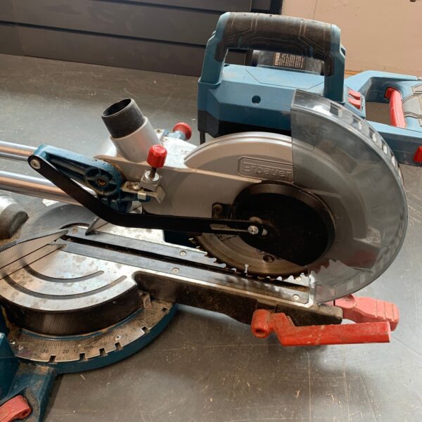 Erbauer EMIS216S 220-240V 216mm Sliding Mitre Saw 1400W With Blade Used Compound
