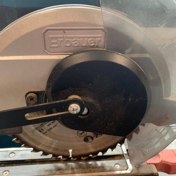 Erbauer EMIS216S 220-240V 216mm Sliding Mitre Saw 1400W With Blade Used Compound