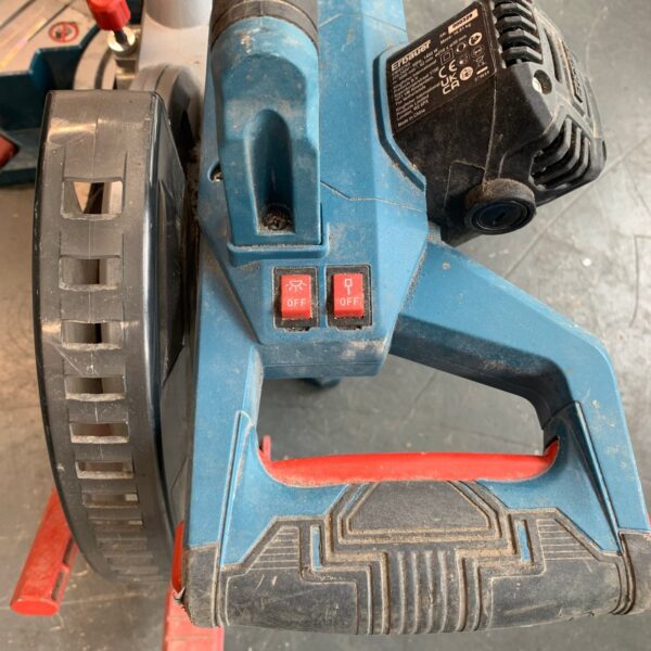 Erbauer EMIS216S 220-240V 216mm Sliding Mitre Saw 1400W With Blade Used Compound