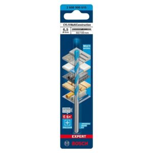 Bosch Expert CYL-9 MultiConstruction Drill Bit 6.5mm 60/100mm New