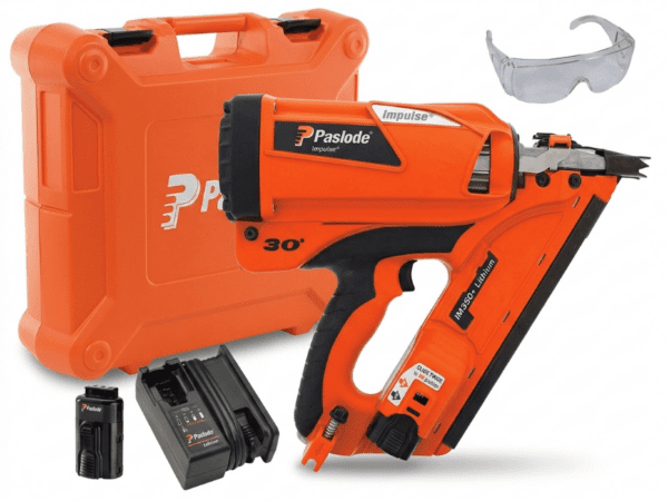 Paslode IM350+ Lithium Cordless Framing Nailer Kit 1 Battery Charger Case New