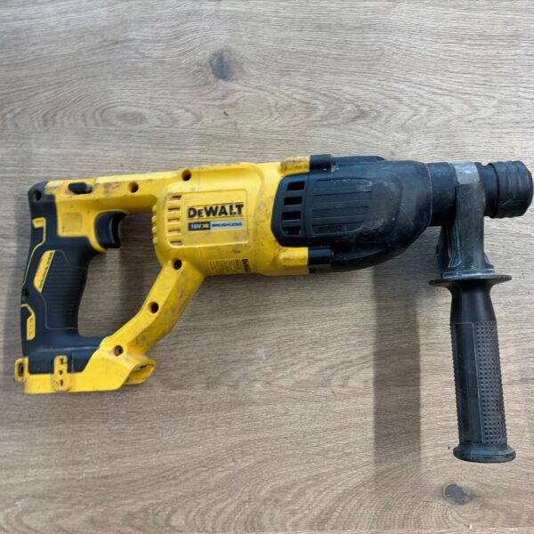 DeWalt DCH133 18V XR Brushless SDS Plus Hammer Drill Body Case Used
