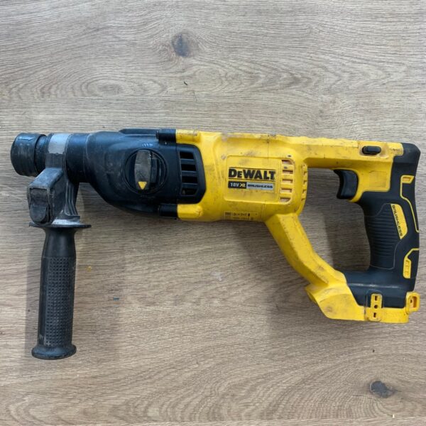 DeWalt DCH133 18V XR Brushless SDS Plus Hammer Drill Body Case Used