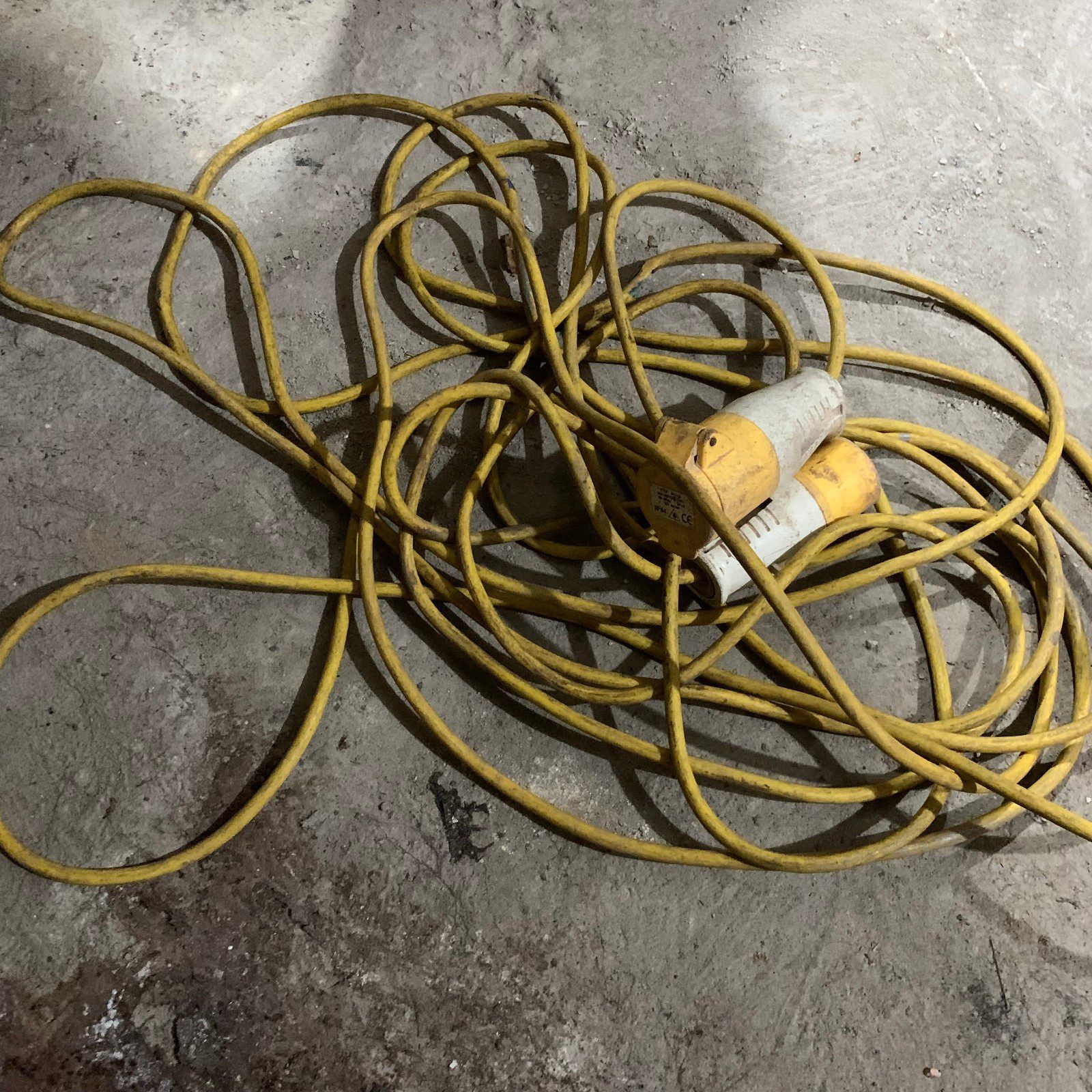 110V 16A 10m Site Extension Lead Cable 2P+E Used - Image 1