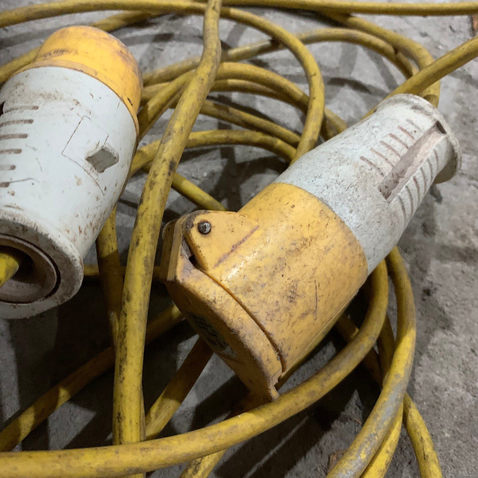110V 16A 10m Site Extension Lead Cable 2P+E Used - Image 3