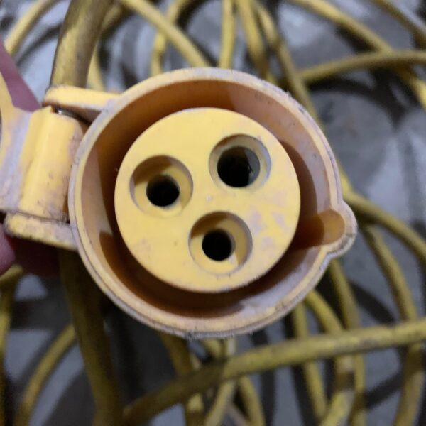 110V 16A 10m Site Extension Lead Cable 2P+E Used
