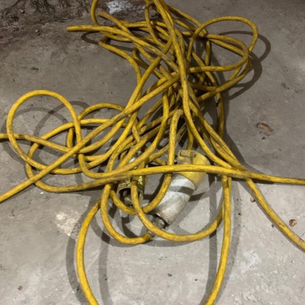 110V 16A 14m Site Extension Lead Cable 2P+E Used