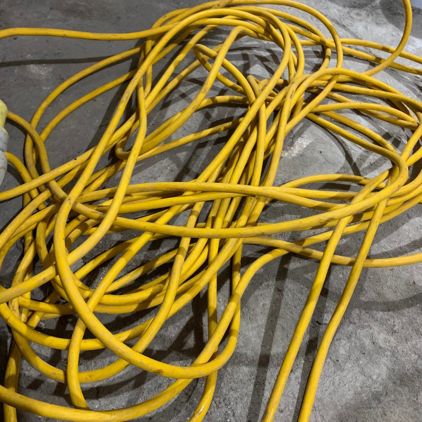 110V 16A 25m Site Extension Lead Cable 2P+E IP44 Used - Image 2