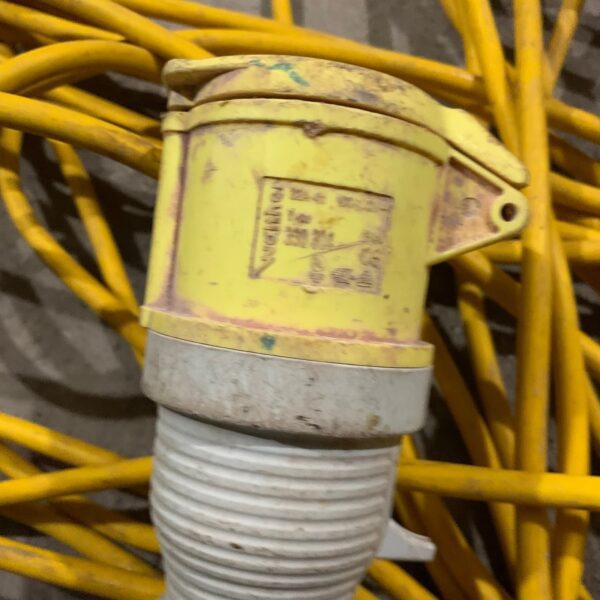 110V 16A 25m Site Extension Lead Cable 2P+E IP44 Used