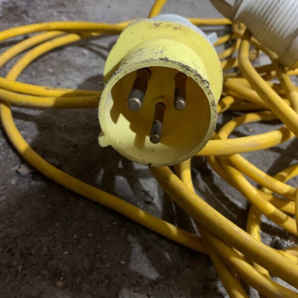 110V 16A 25m Site Extension Lead Cable 2P+E IP44 Used