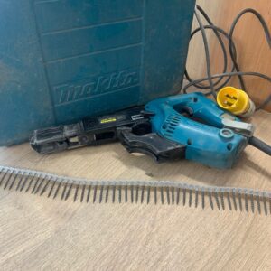 Makita 6834 Autofeed Screwdriver 110V Drywall Screw Gun With Case Screws Used UK