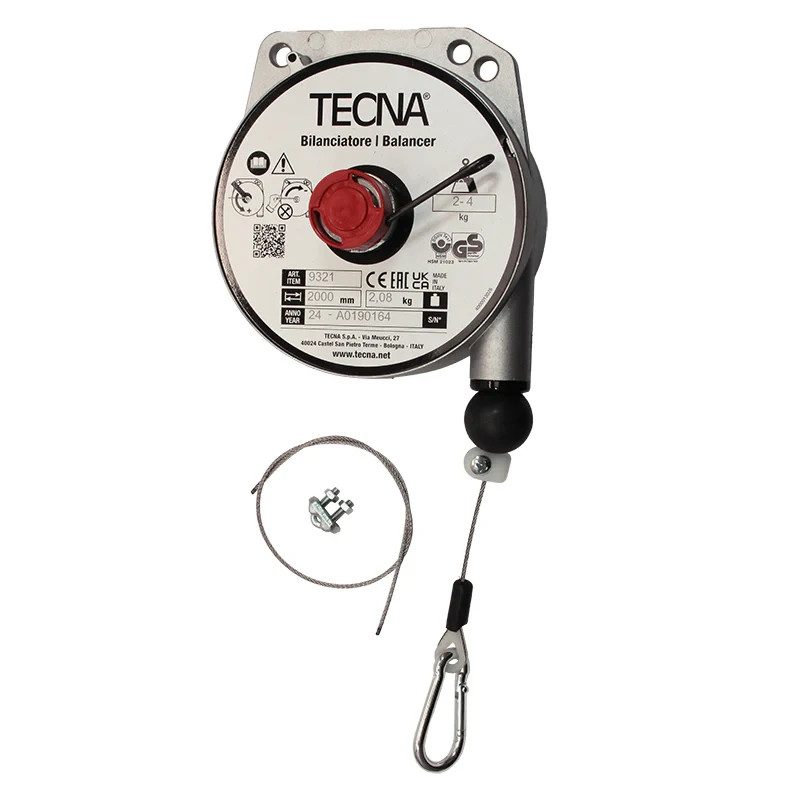 TECNA 9321 Tool Balancer 2-4kg 2000mm Stroke Spring Balancer New Boxed - Image 1