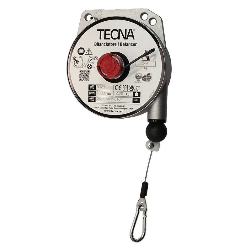 TECNA 9321 Tool Balancer 2-4kg 2000mm Stroke Spring Balancer New Boxed - Image 2