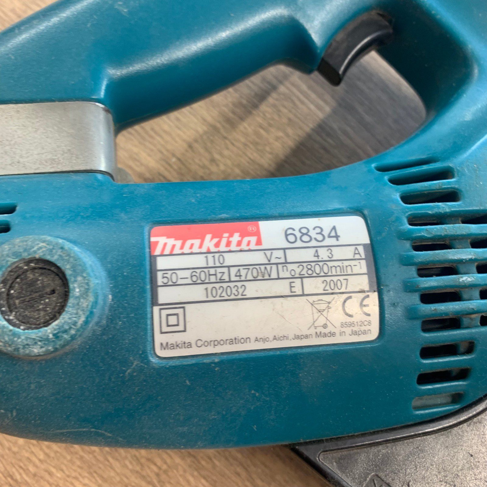 Makita 6834 Autofeed Screwdriver 110V Drywall Screw Gun With Case Screws Used UK - Image 12