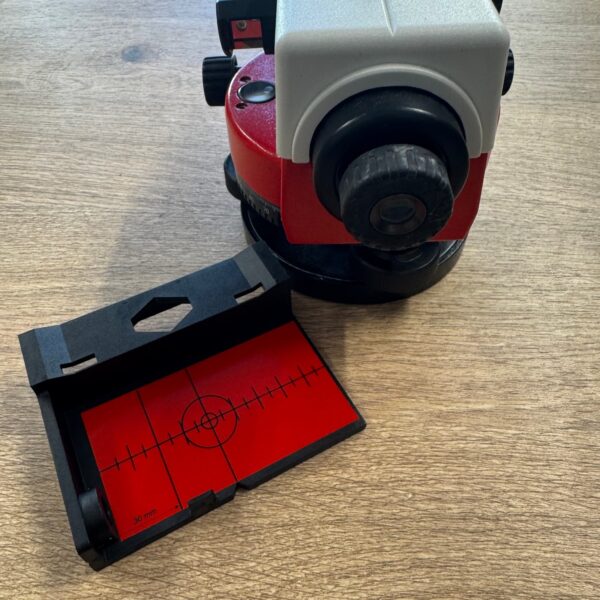 Leica BasicLevel Optical Survey Level With Target Plate Used