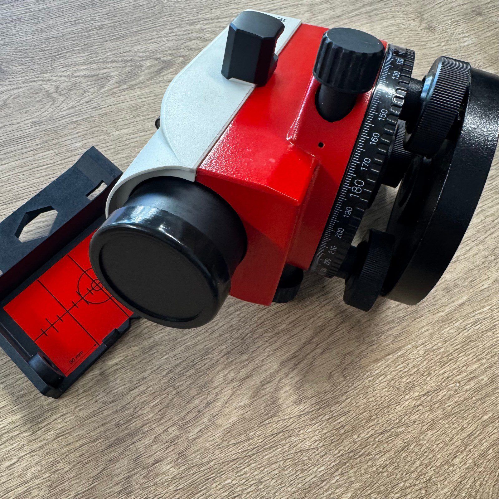 Leica BasicLevel Optical Survey Level With Target Plate Used - Image 6