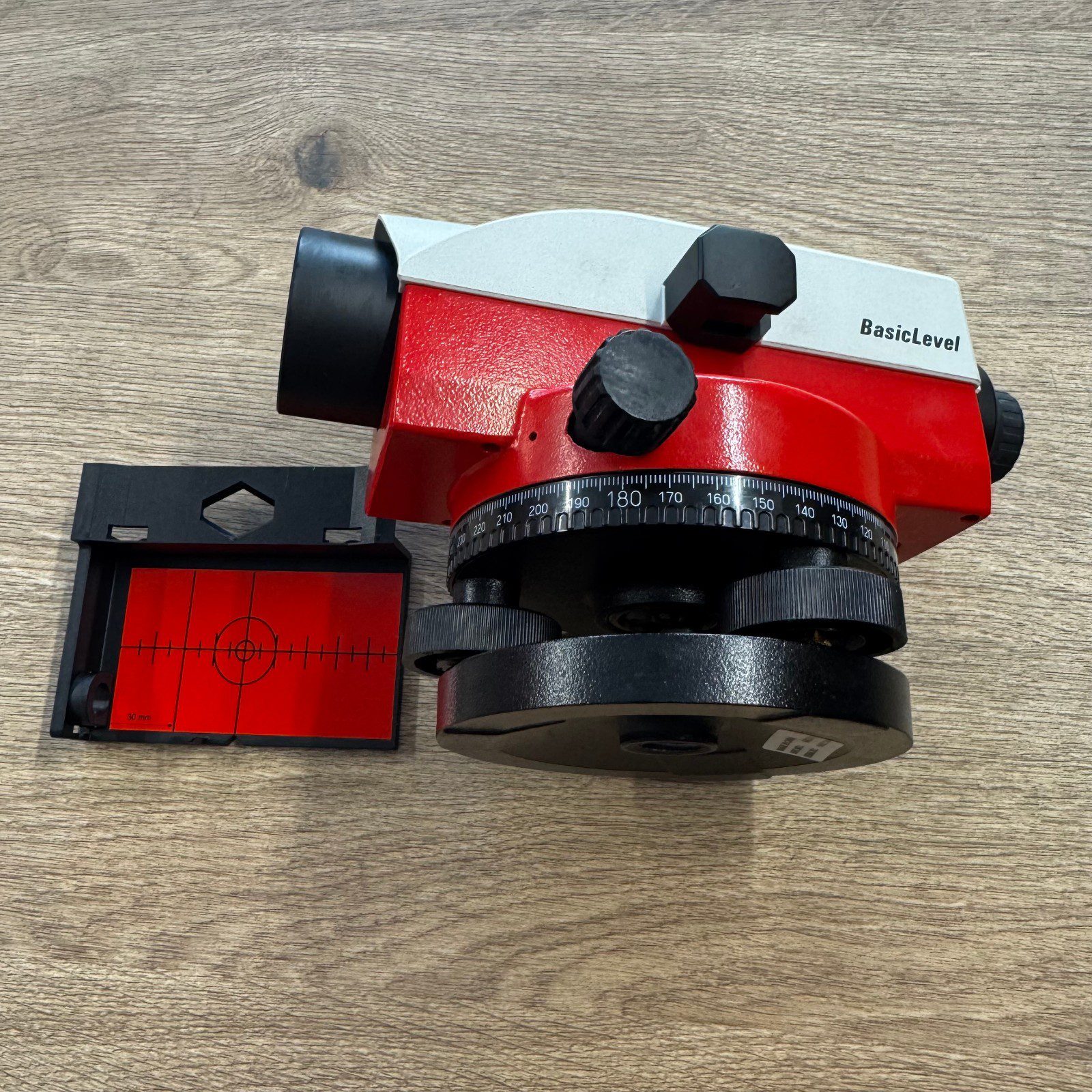 Leica BasicLevel Optical Survey Level With Target Plate Used - Image 14