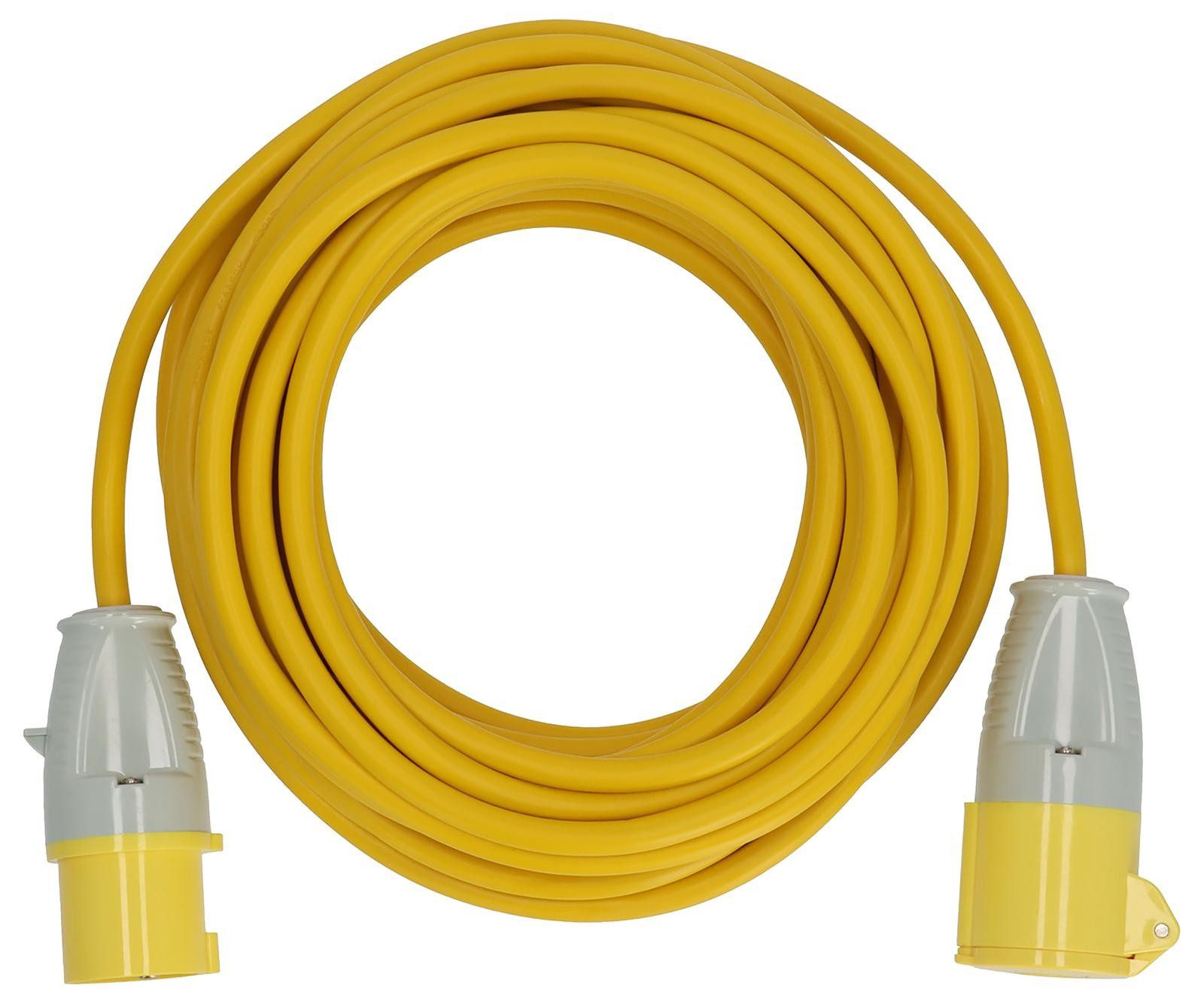 Brennenstuhl 110V Yellow Extension Lead Cable 16A IP44 New - Image 2