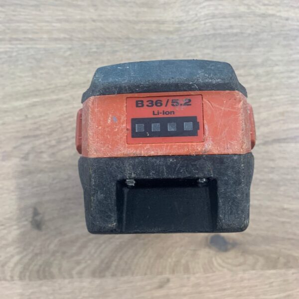 Hilti B 36/5.2 Li-Ion 36V 5.2Ah 187.2Wh CPC Battery Pack Used