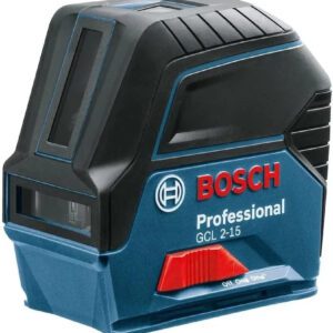 Bosch Professional GCL 2-15 Self-Levelling Cross Line & Point Laser Level