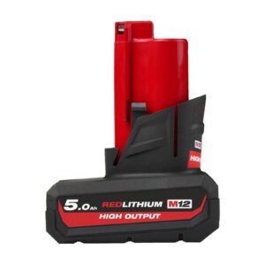 Milwaukee M12 HB5 12V 5.0Ah High Output REDLITHIUM Battery New