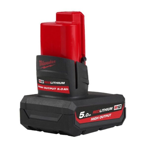 Milwaukee M12 HB5 12V 5.0Ah High Output REDLITHIUM Battery New