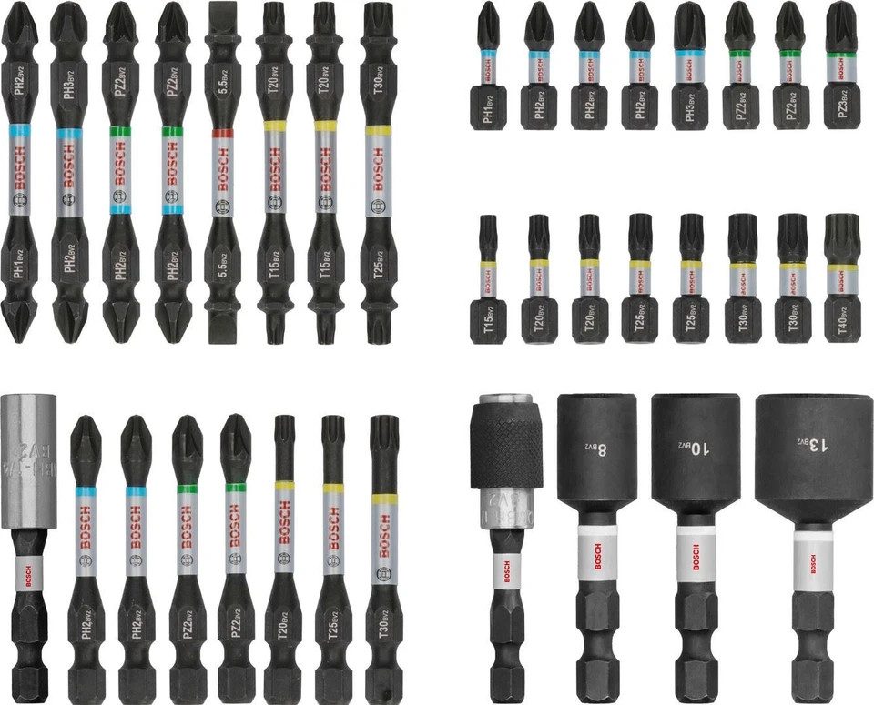 Bosch PRO Impact Screwdriver Bit Set 36 Piece 2608522517 New - Image 4