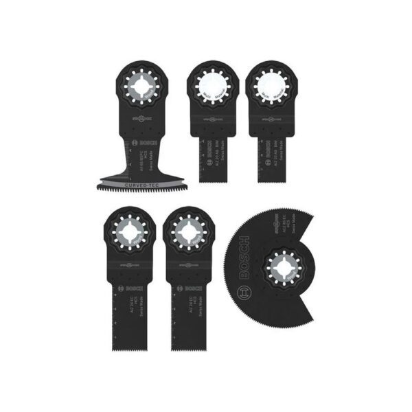 Bosch Starlock Wood & Soft Metal Multi Tool Blade Set 5+1 Piece 2 608 669 334