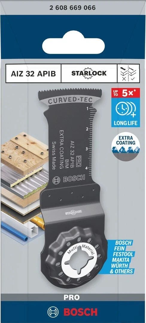 Bosch PRO AIZ 32 APIB Starlock 32mm Multi Material Plunge Cut Blade New