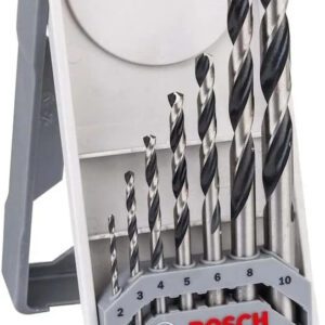 Bosch HSS PointTeQ Metal Drill Bit Set 7pc 2-10mm New