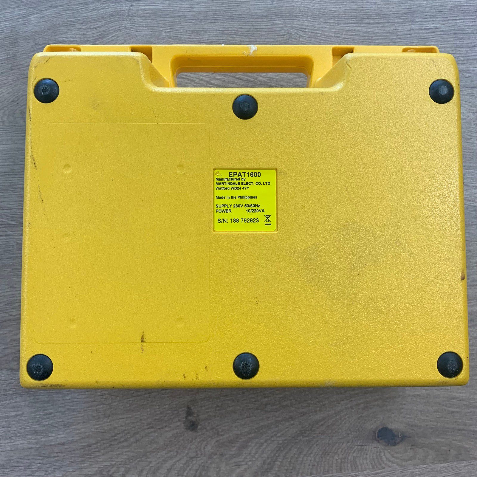 Martindale EasyPAT 1600 EPAT1600 230V Portable Appliance PAT Tester Kit - Image 4