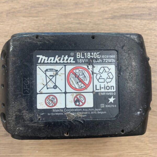 Makita BL1840B 18V 4.0Ah 72Wh Li-Ion Battery Pack Used