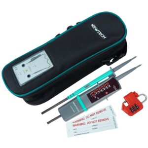 Kewtech KT170 Voltage Tester & KEWPROVE 3 Proving Unit Kit New