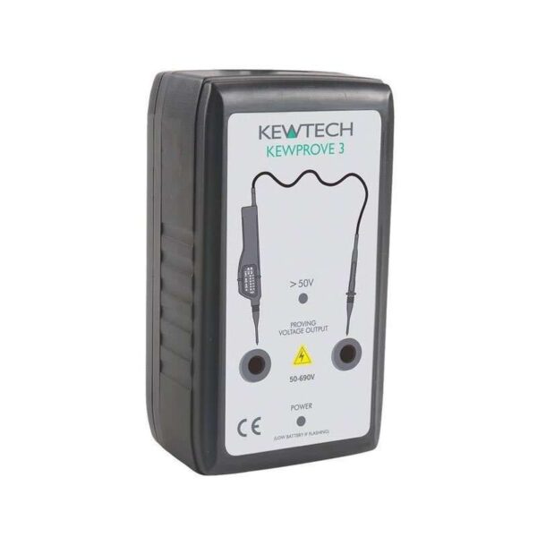 Kewtech KT170 Voltage Tester & KEWPROVE 3 Proving Unit Kit New